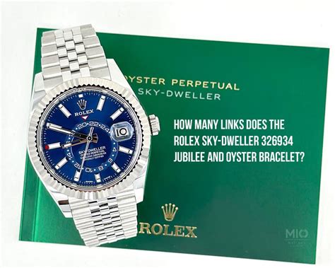 how many links come with a rolex|rolex oyster bracelet link count.